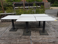 5x terrastafel - afbeelding 1 van  3