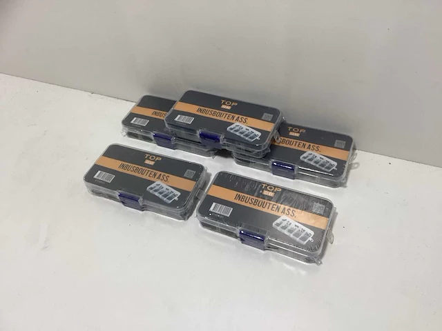 (5x) topgear inbusbouten assortiment - 120-delig - m3.0x(4 t/m 20) - afbeelding 2 van  6