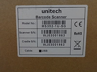5x unitech barcode scanner - afbeelding 3 van  3