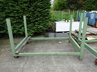 5x verrijdbare metalen houder - afbeelding 2 van  5