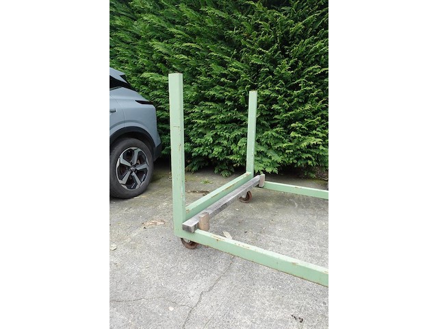 5x verrijdbare metalen houder - afbeelding 3 van  5