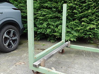 5x verrijdbare metalen houder - afbeelding 3 van  5