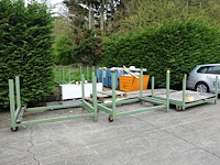 5x verrijdbare metalen houder - afbeelding 4 van  5