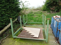 5x verrijdbare metalen houder - afbeelding 5 van  5