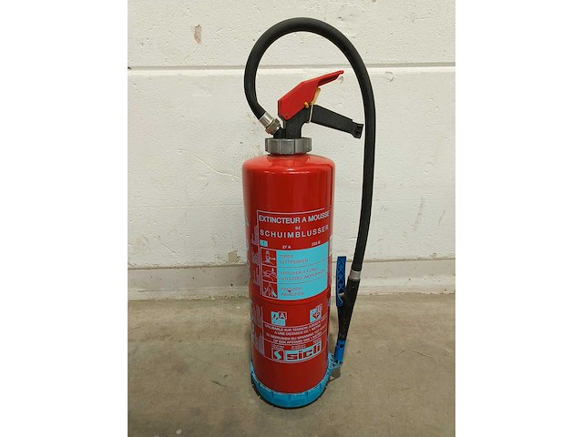 5x vorstvrije schuimbrandblusser - sicli aqua-cold 9-30 - gekeurd 2024 - afbeelding 2 van  9