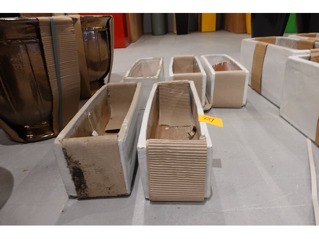 5x vorstvrije terracotta bloempot - afbeelding 1 van  3