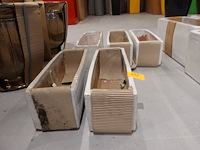 5x vorstvrije terracotta bloempot - afbeelding 1 van  3