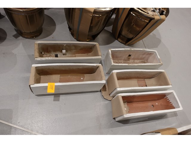 5x vorstvrije terracotta bloempot - afbeelding 3 van  3