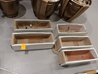 5x vorstvrije terracotta bloempot - afbeelding 3 van  3