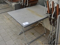 5x vouwtafel - afbeelding 1 van  2