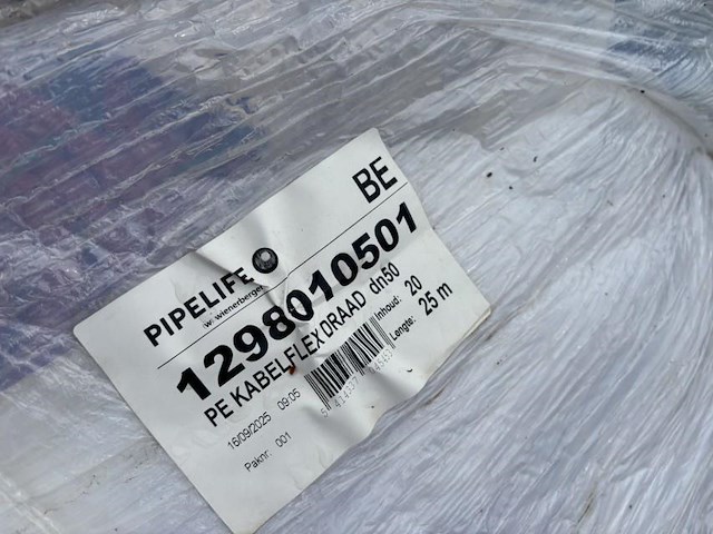 5x wachtbuis d50 - 25m - afbeelding 3 van  3