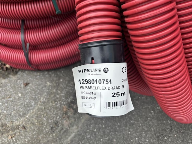 5x wachtbuis d75 - 25m - afbeelding 3 van  3