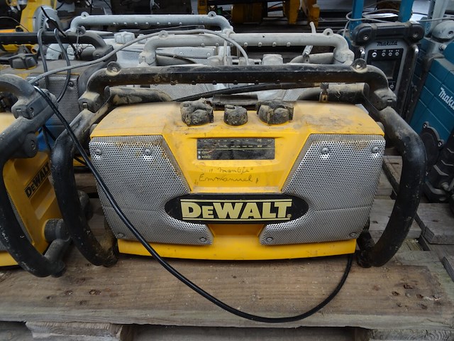 5x werfradio dewalt - afbeelding 3 van  6