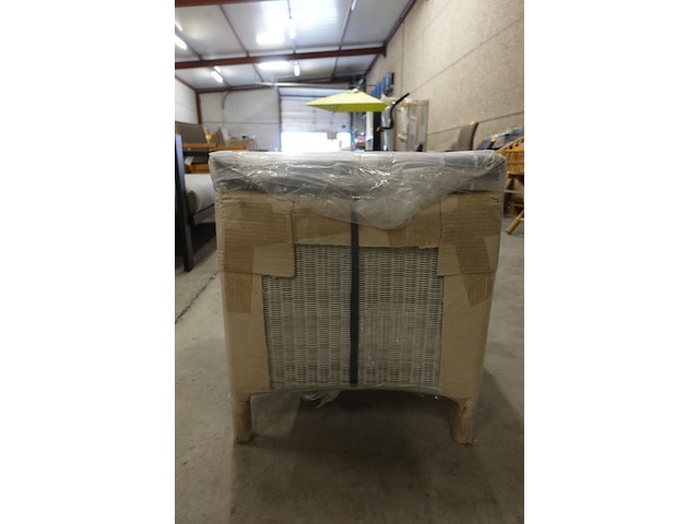 5x wicker poef diphano - afbeelding 2 van  5