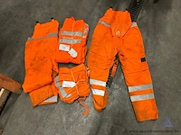 5x zaagbroeken maten 2xl en 3xl.