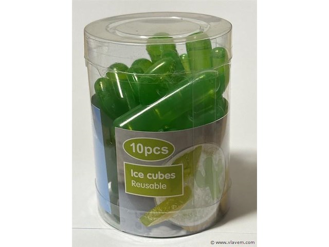 5x10 herbruikbare ijsblokjes - afbeelding 1 van  3