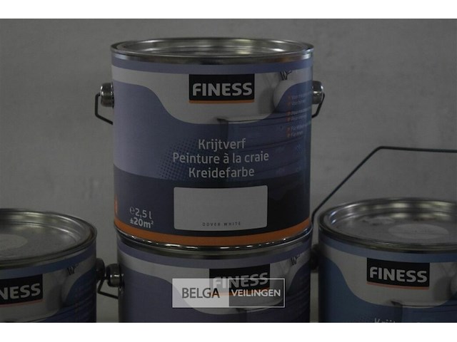 5x2,5l finess krijtverf dover white - afbeelding 2 van  3