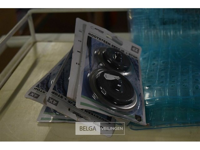 5x2st gootsteenzeefjes, 8 gootsteenmatjes - afbeelding 3 van  3