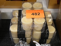 5x6 kleine kaarsjes crèmekleurig - afbeelding 1 van  1