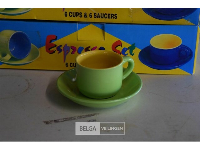 5x6st expressotassen - afbeelding 2 van  4