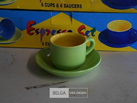 5x6st expressotassen - afbeelding 2 van  4
