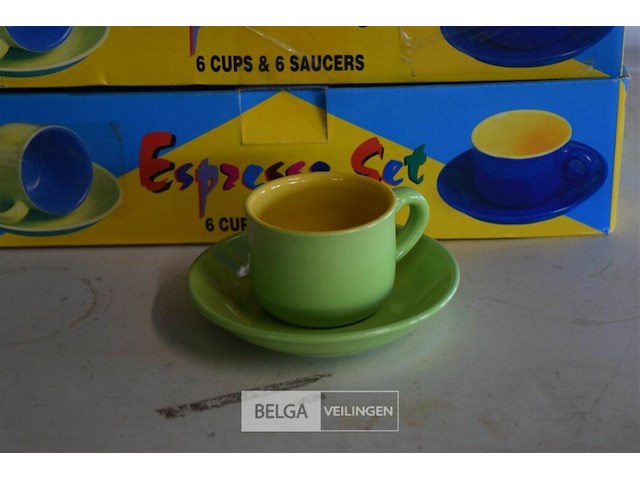 5x6st expressotassen - afbeelding 4 van  4