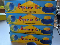 5x6st expressotassen - afbeelding 1 van  2