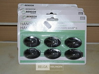 5x6st handdoekhaken - afbeelding 1 van  1