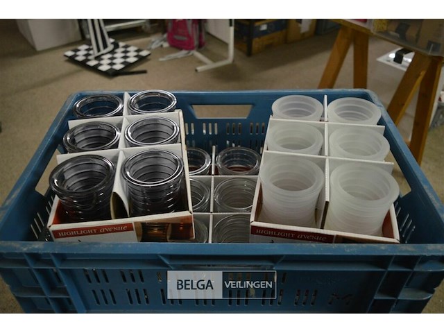 5x6st theelichthouders - afbeelding 1 van  4