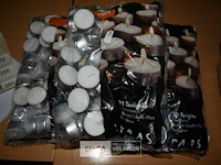 5x70st spaas theelichtkaarsen ±6 branduren - afbeelding 1 van  2