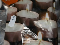 5x70st spaas theelichtkaarsen ±6 branduren - afbeelding 2 van  2