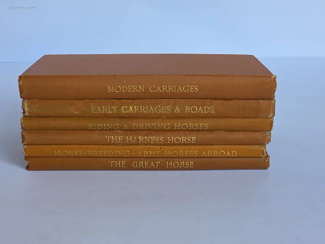 6- delige collectie sir walter gilbey, bart - afbeelding 1 van  10