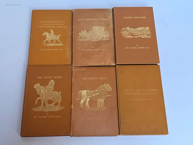 6- delige collectie sir walter gilbey, bart - afbeelding 4 van  10