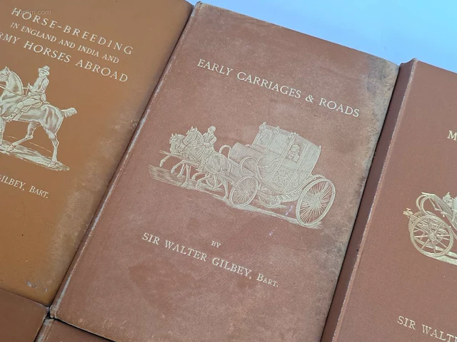 6- delige collectie sir walter gilbey, bart - afbeelding 9 van  10