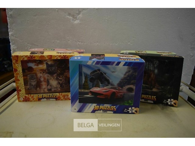 6 3d puzzels - afbeelding 1 van  4