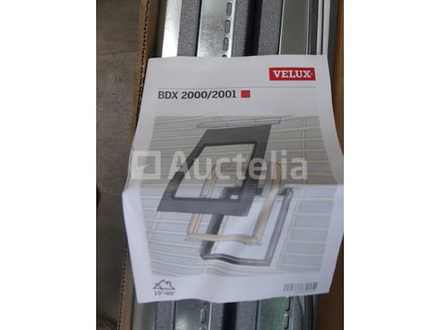6 afwerkingsaccessoires voor velux bdx mk06/m06 dakraam - afbeelding 3 van  5