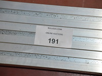 6 alu klikprofielen voor zonnepanelen 6 m, 30 alu u-profielen 8 cm (6,7) - afbeelding 6 van  6