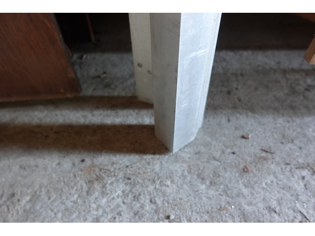 6 aluminium hoekprofielen l. 2,75m 40 x 40mm - afbeelding 4 van  5