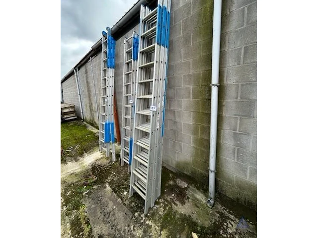 6 aluminium ladderelementen - afbeelding 1 van  2