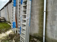 6 aluminium ladderelementen