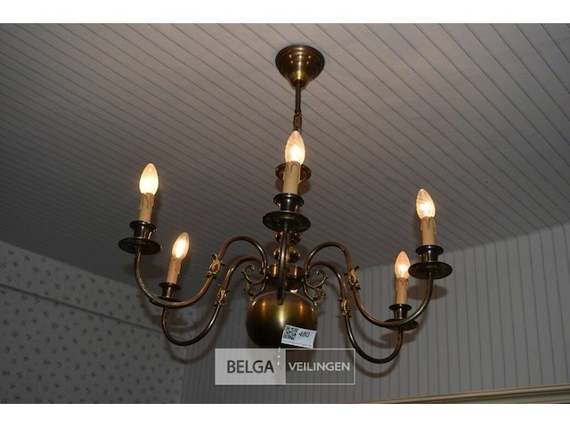 6-armige kroonluchter - afbeelding 1 van  3