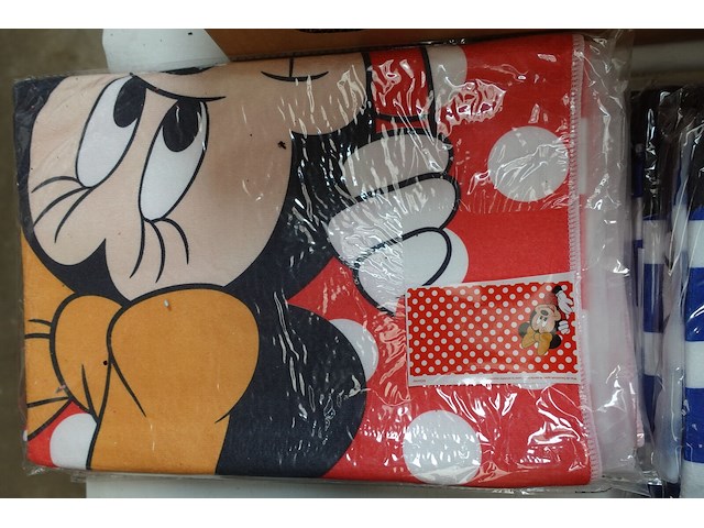 6 badhanddoeken (mickey mousse) - afbeelding 3 van  3