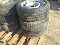 6 banden met velg 195/50r13c - afbeelding 1 van  1