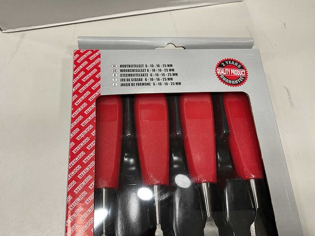 6 beitel sets 4 delig - afbeelding 2 van  3