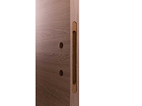 6 binnendeuren – melamine afwerking eik beige – volledige deursets - afbeelding 4 van  8