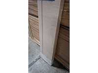 6 binnendeuren – melamine afwerking eik beige – volledige deursets - afbeelding 9 van  9