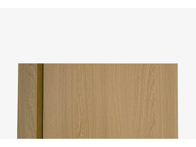 6 binnendeuren – melamine afwerking eik beige – volledige deursets - afbeelding 1 van  6