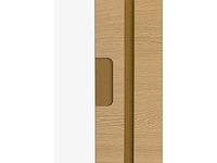 6 binnendeuren – melamine afwerking eik beige – volledige deursets - afbeelding 8 van  8