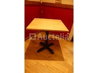 6 bistrotafels + stoelen - afbeelding 2 van  8