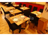 6 bistrotafels + stoelen - afbeelding 5 van  8